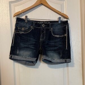 Hydraulic Dark Blue Jean Shorts